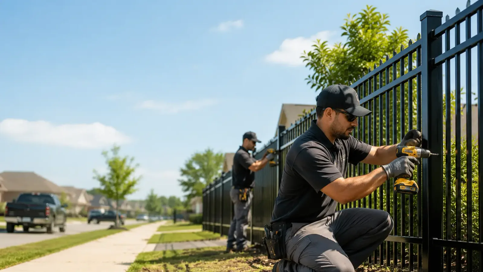 Metal Fence Installation in Leota, MN